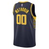 Dres Indiana Pacers Bennedict Mathurin 00 Nike 2022-23 Icon Edition Navy Swingman